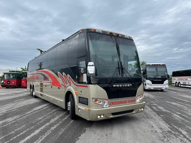 Crossroad Tours Prevost charter motorcoach